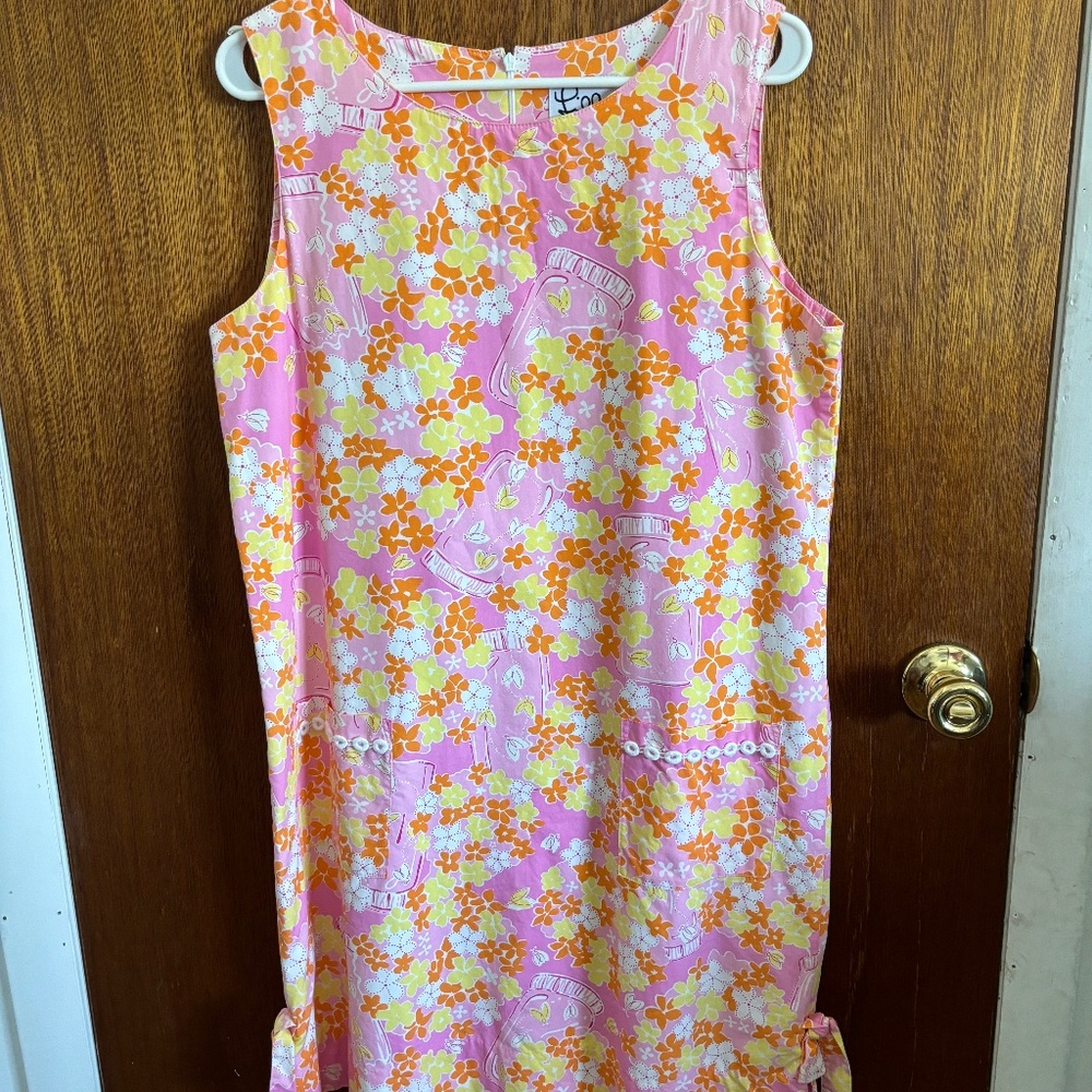 LILLY PULITZER Fireflies Dress sz 12